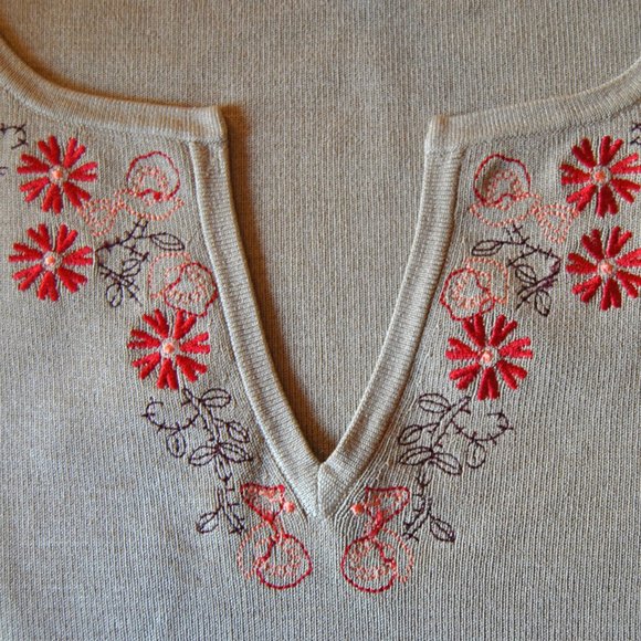 3 / 30$ 🇨🇦 Silk-Blend Sleeveless Top - Size Small - Picture 4 of 5